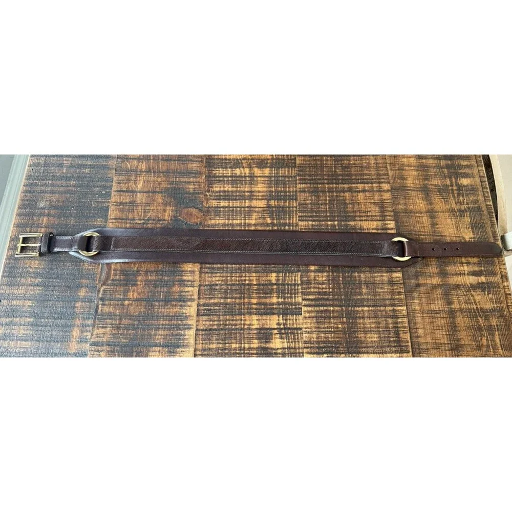 Worth New York Italian Leather Women's Belt Wide Fashion Size S